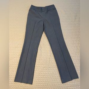 Long/Tall Talbots gray side zip pants, size 6, 34 inseam. Excellent condition.